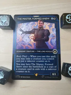 MTG Doctor Who - The Master, Formed Anew - Showcase Rare - Image 1