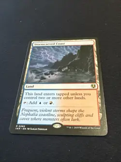 Stormcarved Coast Regular Innastrad Remastered MTG (NM) - Image 2