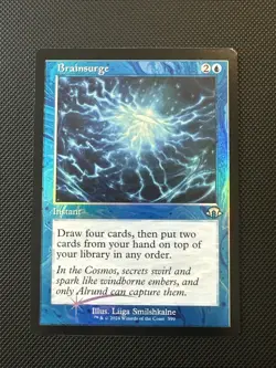 Brainsurge (Retro Frame) #399 (Foil) (NM) Modern Horizons 3 MH3 Magic MTG - Image 1
