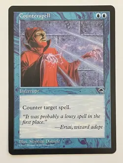 Counterspell - MTG Magic the Gathering - Tempest - LP - Image 1