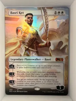 Basri Ket (Borderless) Foil M Core Set 2021 280 LP - Image 1