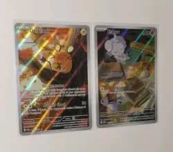 Pokemon Perfect Order - Dedenne (093/088) & Espurr Full Art Illustration Rare NM - Image 1