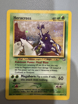 Pokemon Heracross Neo Genesis Holo #6/111 - Image 1