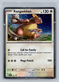 Kangaskhan (Cosmos Holo) 202 Holo Holo Rare Scarlet & Violet Promo Pokemon NM - Image 1