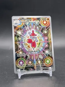 2026 Pokemon Ascended Heroes Medicham Illustration Rare 241/217 NM - Image 1