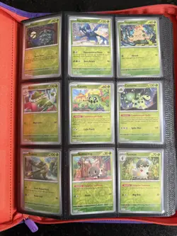 Pokemon Scarlet & Violet Complete Base Master Set 198/198 - 1st edition binder - Image 2