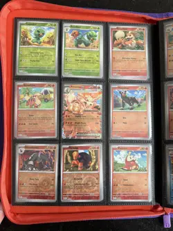 Pokemon Scarlet & Violet Complete Base Master Set 198/198 - 1st edition binder - Image 5