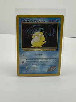 Pokemon TCG Sabrina's Psyduck Gym Challenge 99/132 Regular - LP - Image 1