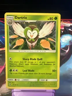 Pokemon Dartrix - (Cosmos Holo) 010/149 Blister Exclusives Holo ✨ - Image 1