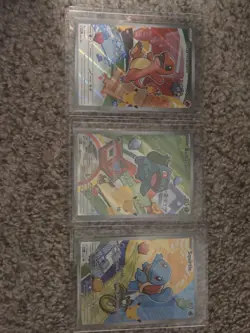 Pokemon First Partners Kanto Partners Set Charmander Bulbasaur Squirtle - Image 1