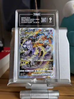 2023 Pokemon SWSH Mewtwo VSTAR Crown Zenith #GG44/GG70 Tag 9 Mint - Image 1