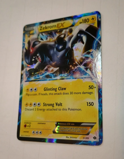 Pokemon TCG. Zekrom EX 52/113. Legendary Treasures. Holo Rare. Authentic, LP. - Image 5