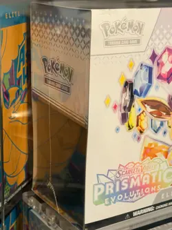 🔥💥 New Sealed Pokemon TCG - Prismatic Evolutions ETB 100% 💥🔥 - Image 2