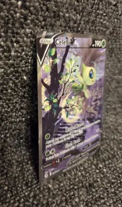 Celebi V 245/264 Pokemon SWSH08: Fusion Strike Ultra Rare Holo Alt. Full Art - Image 2