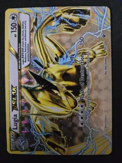 Pokemon Lugia BREAK 79/124 BREAKpoint Full Art Rare Holo 150 HP English - Image 2
