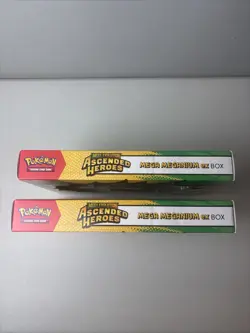 Pokemon Ascended Heroes Mega Meganium ex Box Factory Sealed Lot Of 2 BOX DAMAGE - Image 4