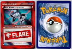 Head Ringer Team Flare Hyper Gear 97/119 Holo Rare Phantom Forces Pokemon - Image 3