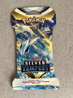 NEW Pokemon TCG: Sword & Shield Silver Tempest Booster 10 Pack Lugia VSTAR - Image 1