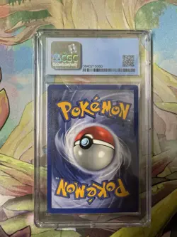 CGC 9 Pokemon TCG Hitmonchan Base Set 7 Holo Unlimited Holo Rare - Image 2