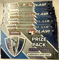 Pokemon 2023 Play! Pokemon Series Three 3 Prize Pack 10-Pack Bundle - Image 1