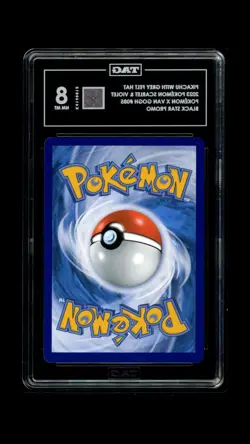Pokemon Pikachu with Grey Felt Hat 085 Sv: Scarlet & Violet Promo TAG 8 (809) - Image 2