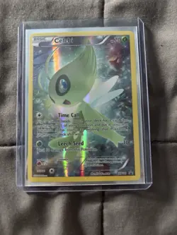 Pokemon TCG Celebi Promo Holo XY Set XY111 Basic 70 HP English Mitsuhiro Arita - Image 1