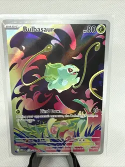 Pokemon TCG Bulbasaur 133/132 Secret Rare Mega Evolution Set NM/Mint Condition - Image 1
