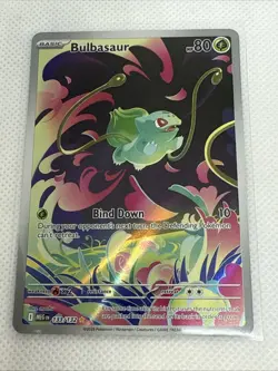 Pokemon TCG Bulbasaur 133/132 Secret Rare Mega Evolution Set NM/Mint Condition - Image 2
