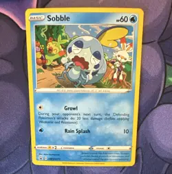 The Pokemon Company Sobble Holo Promo SWSH073 60 HP English Akira Komayama - Image 1