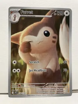 Furret Illustration Rare Holo 168/159 Sv09 Journey Together 2025 English - Image 1