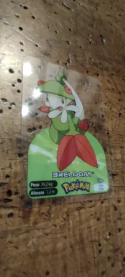 Breloom 286 Pokemon Lamincards Edibas - ITA - EXC - Image 1
