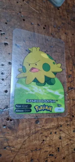 Shroomish 285 Pokemon Lamincards Edibas - ITA - GOOD - Image 1