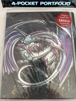 Ultra Pro Yugioh TCG Binder 4 Pocket 10 Pages New - Image 1