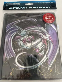 Ultra Pro Yugioh TCG Binder 4 Pocket 10 Pages New - Image 3