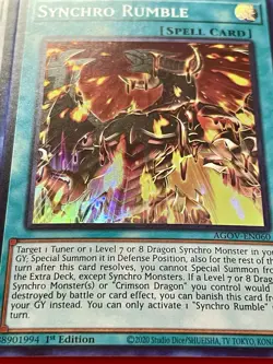 Crimson Dragon + Synchro Rumble + Snake-Eyes Vengeance + Silvera + More | YuGiOh - Image 4