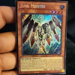 Konami Yu-Gi-Oh! Junk Meister BLGG-EN033 Secret Rare Foil 1st Ed English - Image 1