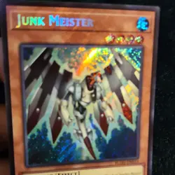 Konami Yu-Gi-Oh! Junk Meister BLGG-EN033 Secret Rare Foil 1st Ed English - Image 2