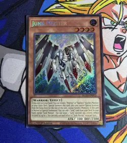 Konami Yu-Gi-Oh! Junk Meister BLGG-EN033 Secret Rare Foil 1st Ed English - Image 1