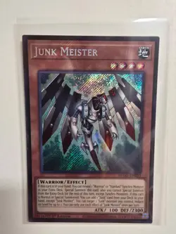 Yu-Gi-Oh! - Junk Meister (BLGG-EN033) - Secret Rare 1st edition - Near Mint - Image 1