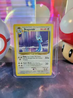 Dragonair 18/102 Pokemon TCG Base Set Unlimited Regular Rare LP - Image 1