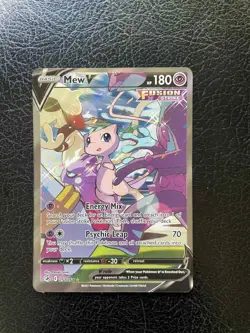 Mew V #251/264 Pokemon SWSH: Fusion Strike alternate art 2021 NM - Image 1