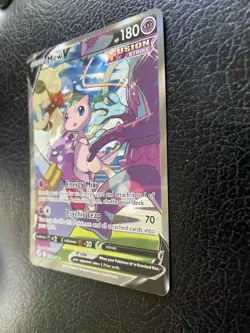 Mew V #251/264 Pokemon SWSH: Fusion Strike alternate art 2021 NM - Image 3