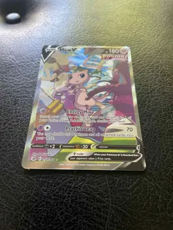 Mew V #251/264 Pokemon SWSH: Fusion Strike alternate art 2021 NM - Image 4