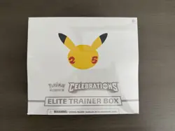 Pokemon TCG 25th Anniversary Celebrations Elite Trainer Box ETB - Sealed New - Image 1