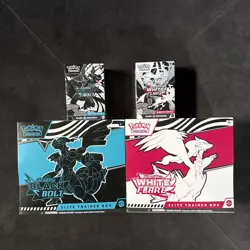 Pokemon TCG BLACK BOLT/WHITE FLARE - 2 ETBs & 2 Booster Bundles - Sealed/ Fast! - Image 2