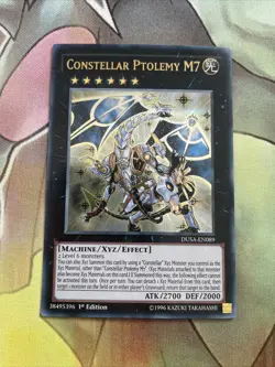 DUSA-EN089 Constellar Ptolemy M7 Ultra Rare 1st Ed Mint Yugioh - Image 1