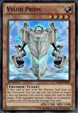 Vylon Prism - Super Rare 1st Edition HA06-EN007 - MP - YuGiOh - Image 1