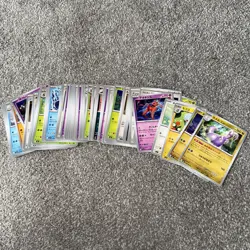 Over 100 Japanese Pokemon cards bulk bundle (lot 2) mixed unknown rarity - Image 1