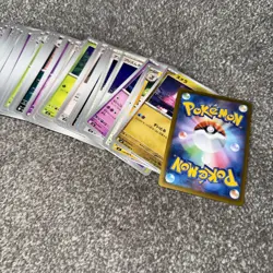 Over 100 Japanese Pokemon cards bulk bundle (lot 2) mixed unknown rarity - Image 4