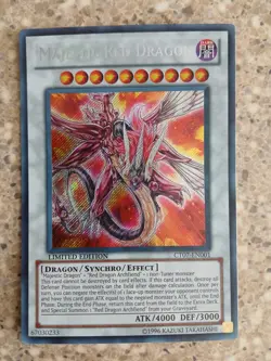 Yu-Gi-Oh! Majestic Red Dragon CT07-EN001 Limited Edition FREE SHIPPING! - Image 1